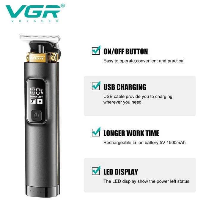 ماشین اصلاح سر و صورت وی جی آر مدل V-985